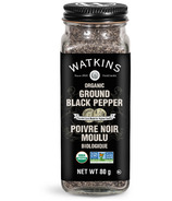 Watkins Organic Ground Black Pepper