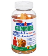 Ironkids Gummies avec oméga 3 pour les enfants intelligents