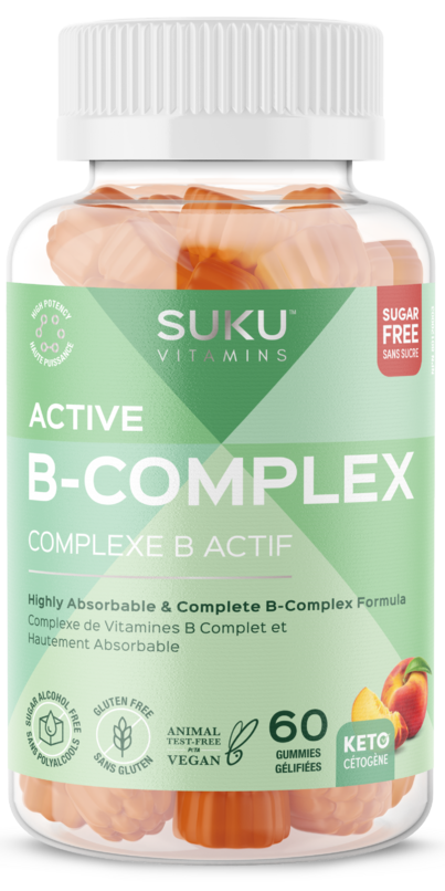 Buy SUKU Active B-Complex At Well.ca | Free Shipping $35+ In Canada