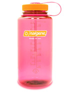 Nalgene Sustain Water Bottle Wide Mouth Flamingo Pink