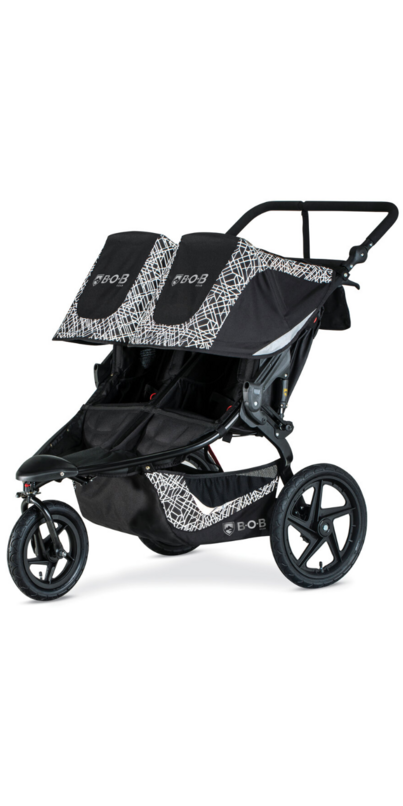 BOB Gear Revolution Flex 3.0 Duallie Stroller Lunar Black