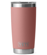 YETI Rambler Tumbler Sandstone Pink