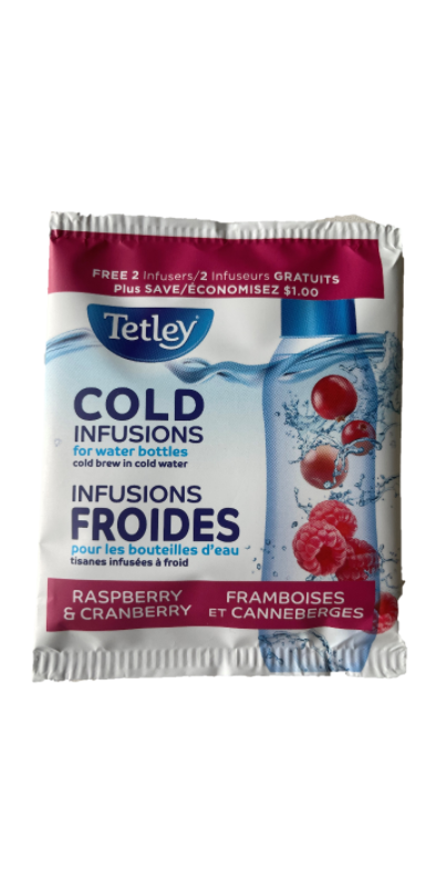 Tetley Raspberry Tea Buy Tetley Tea Raspberry Cranberry Cold Infusions Sample at Well.ca ...
