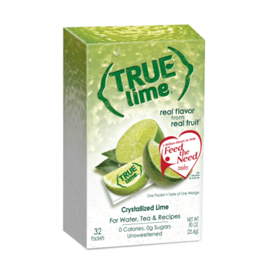 True Citrus True Lime Crystallized Lime Substitute Packets True Citrus True Lime Crystallized Lime Substitute Packets