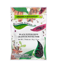 Splendor Garden Organic Peppercorn Black