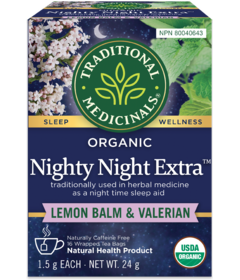 Traditional Medicinals Organic Nighty Night Extra Valerian Tea