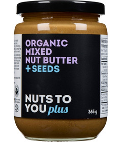 Nuts to You Plus Organic Mixed Nut Butter + Seeds