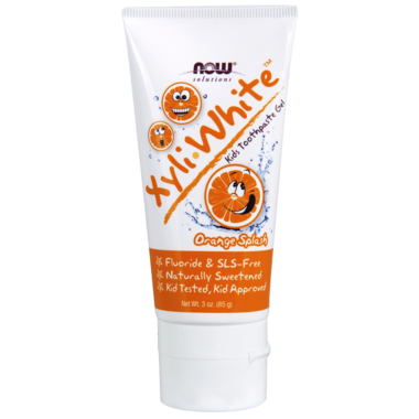 NOW Solutions XyliWhite Kids Toothpaste Gel Orange Splash NOW Solutions XyliWhite Kids Toothpaste Gel Orange Splash