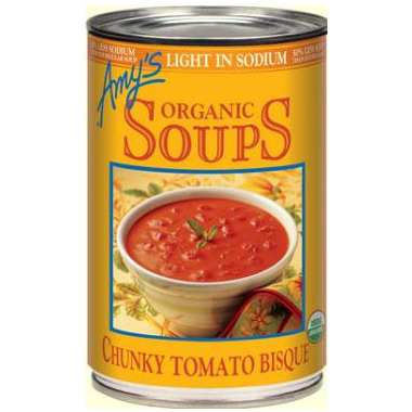 Amy\'s Organic Tomato Bisque Soup Low In Sodium Amy\'s Organic Tomato Bisque Soup Low In Sodium