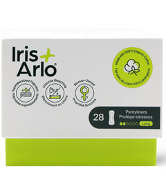 Iris + Arlo Organic Cotton Pantyliners Long