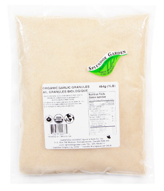 Splendor Garden Organic Garlic Granules