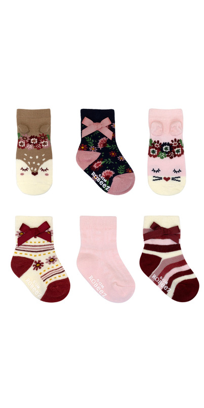 Robeez Ruffle Socks Buy Robeez Infant Socks Pack Woodland Flowers at Well.ca | Free ...