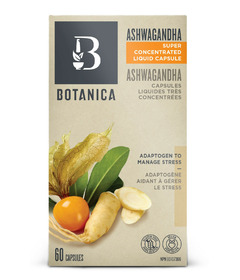 Botanica Ashwagandha Super Concentrated Liquid Capsule