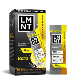 LMNT Electrolyte Drink Mix Lemonade Iced Tea Salt