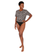 Smash + Tess The T-Shirt Bodysuit Lexi Leopard