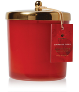 Thymes Poured Candle Harvest Red Simmered Cider