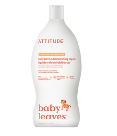 ATTITUDE Baby Leaves Baby Bottle & Dishwashing Liquid Pear Nectar