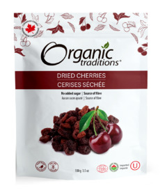 image of Organic Traditions Dried Cherries with sku:334051
