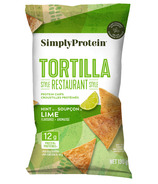 Simply Protein Restaurant Style Protein Tortilla Chips Indice de chaux