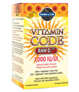 Garden of Life Vitamin Code RAW D3