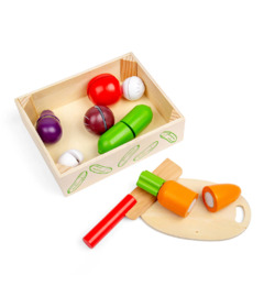 Bigjigs Cutting Vegetable Crate