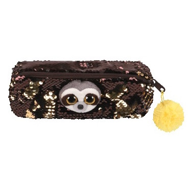 Ty Dangler Sequin Accessory Bag – Color Changing Reversible Sequins, Makeup/Pencil Case, Beanie Boo Collectible