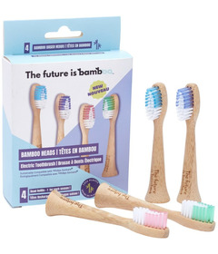 The Future Is Bamboo Electric Toothbrush Bamboo Heads