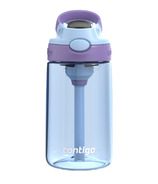 Contigo Kids Cleanable Water Bottle with Straw Periwinkle Amethyst