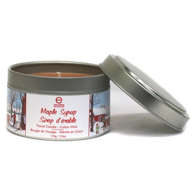 Seracon Maple Travel Tin Candle with Cotton Wick Seracon Maple Travel Tin Candle with Cotton Wick