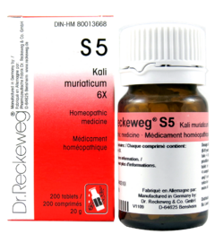 Dr. Reckeweg S5 Kali Muriaticum 6X