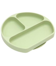 Bumkins Silicone Grip Dish Sage