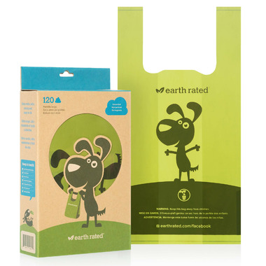 Earth Rated Unscented Dog Waste Bags with Easy-tie Handles Earth Rated Unscented Dog Waste Bags with Easy-tie Handles