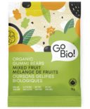 GoBio Organic Mixed Fruit Gummi Bears