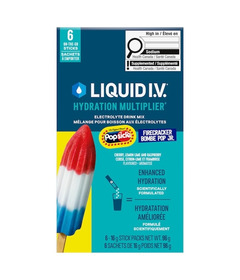 Liquid I.V. Hydration Multiplier Electrolyte Drink Popsicle Firecraker