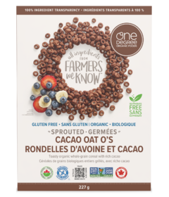 One Degree Organics Cereal Sprouted Cacao Oat O's