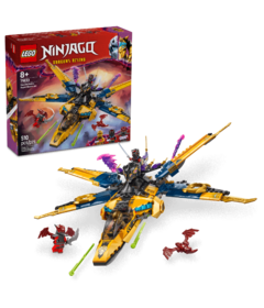 LEGO NINJAGO Ras and Arin's Super Storm Jet Building Toy