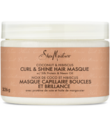 Shea Moisture Curl & Shine Leave-in Hair Masque Coconut & Hibiscus