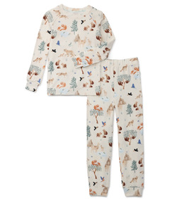 Loulou Lollipop Long Sleeve Pajama Set Llama Adventures