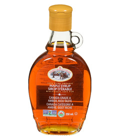 Shady Maple Farms Organic Maple Syrup Amber Rich