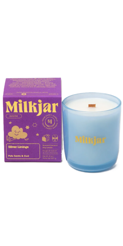 Achetez Milk Jar Candle Co. Wooden Wick Candle Silver Linings à Well.ca ...