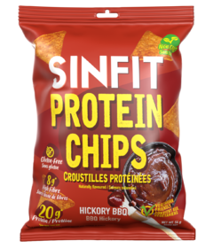 SinFit Protein Chips Hickory BBQ