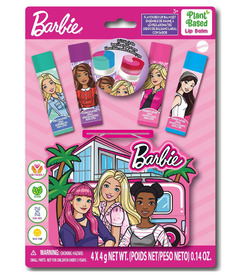 Townley Swirl Lip Balm with Shaped Tin Pack Barbie