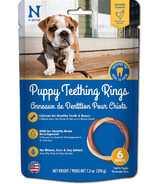 NPIC N-Bone Puppy Teething Ring Pack Saveur de beurre d’arachide