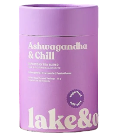 Lake & Oak Tea Co. Superfood Tea Blend Tea Bags Ashwagandha + Chill