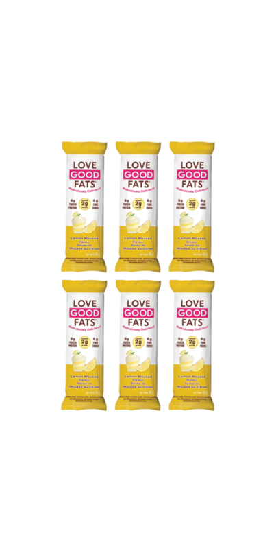 Buy Love Good Fats Lemon Mousse Bar Bundle at Well.ca | Free Shipping ...