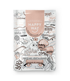 Happy Way Vegan Protein Powder Vanilla