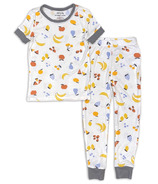 Pyjama à manches courtes Silkberry Baby Salade de fruits