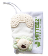 MITTEEZ Organic Developmental Teething Mitty & Baby Keepsake Green
