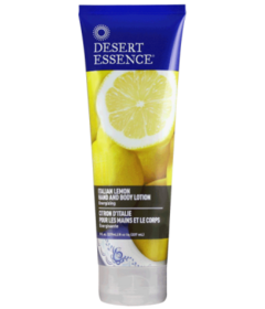 Desert Essence lotion mains et corps au citron d'Italie