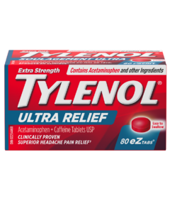 Tylenol Ultra Relief Tough on Headaches eZ Tabs